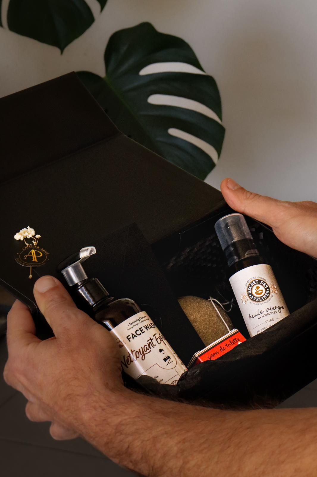 ◆ Le coffret DECOUVERTE |  Routine visage au masculin, simple et efficace
