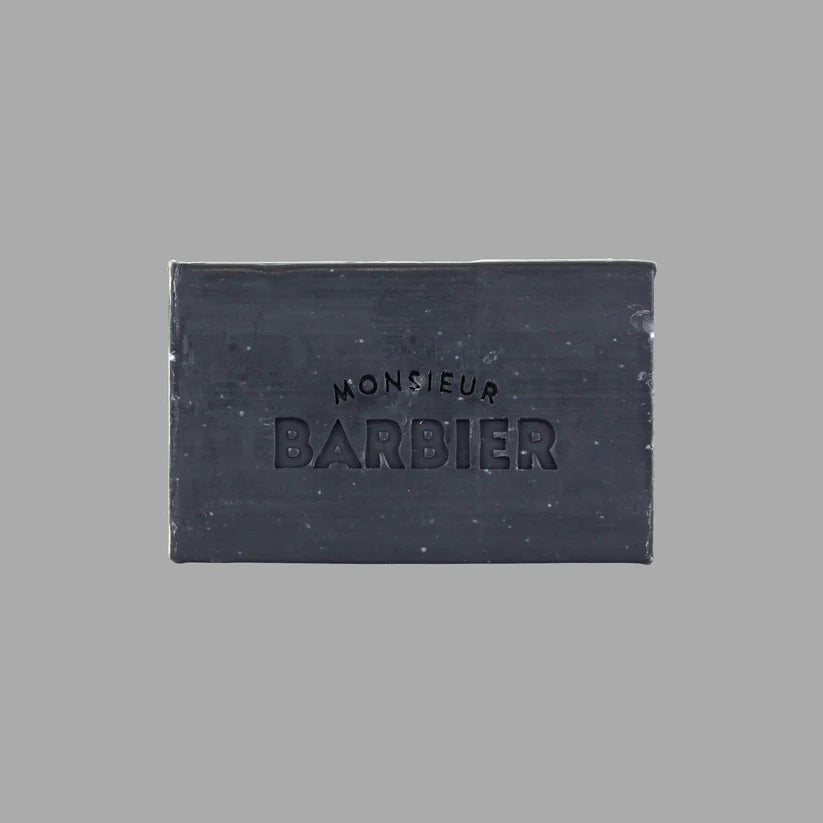 Savon au Charbon Visage & Corps – Monsieur Barbier | 100 g